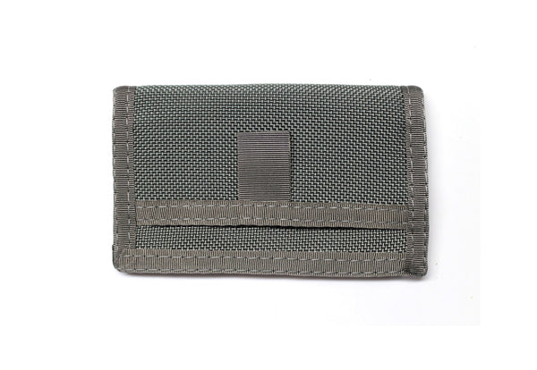 Ballistic Nylon Front Pocket Wallet - Grey - Sprocket