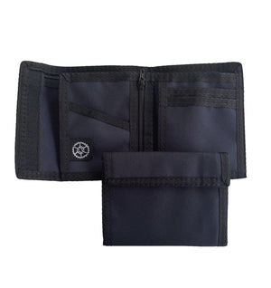 Classic Nylon Bifold Wallet - Dark Navy