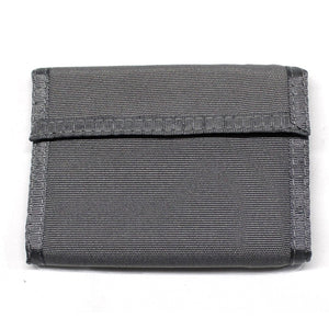 Classic Nylon Bifold Wallet - Grey