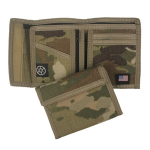 Nylon Bifold Wallet - MultiCam Camo