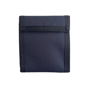 Compact Nylon Bifold Wallet  - Navy