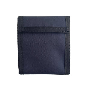 Compact Nylon Bifold Wallet  - Navy