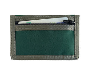 Compact Trifold Wallet  - Green