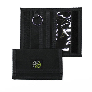 Nylon Front Pocket Wallet - Black