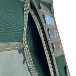 Nylon Executive Wallet - Green
