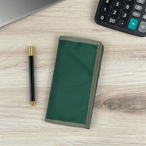 Nylon Executive Wallet - Green