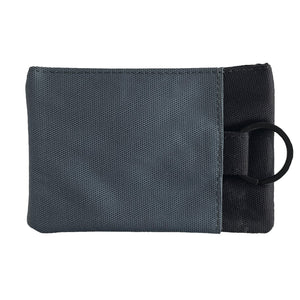 Mini Pouch Wallet - Black/Grey