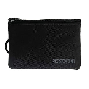 Mini Pouch Wallet - Black/Grey