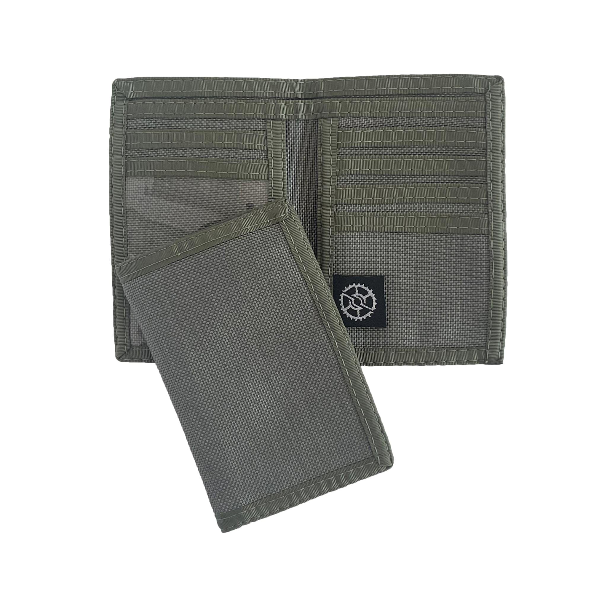Slim Bifold Card Sleeve - Grey Ballistic