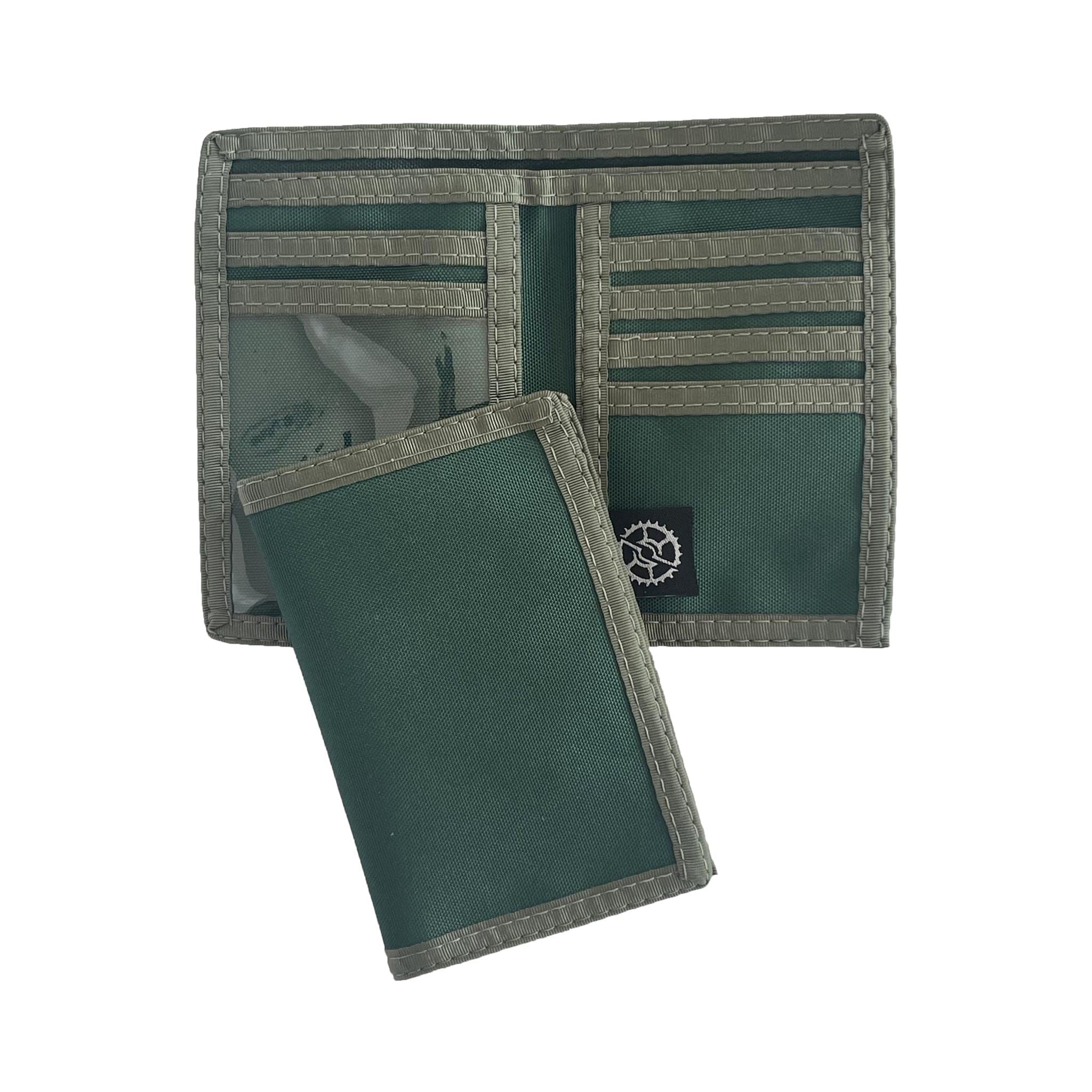 Slim Bifold Card Sleeve - Green