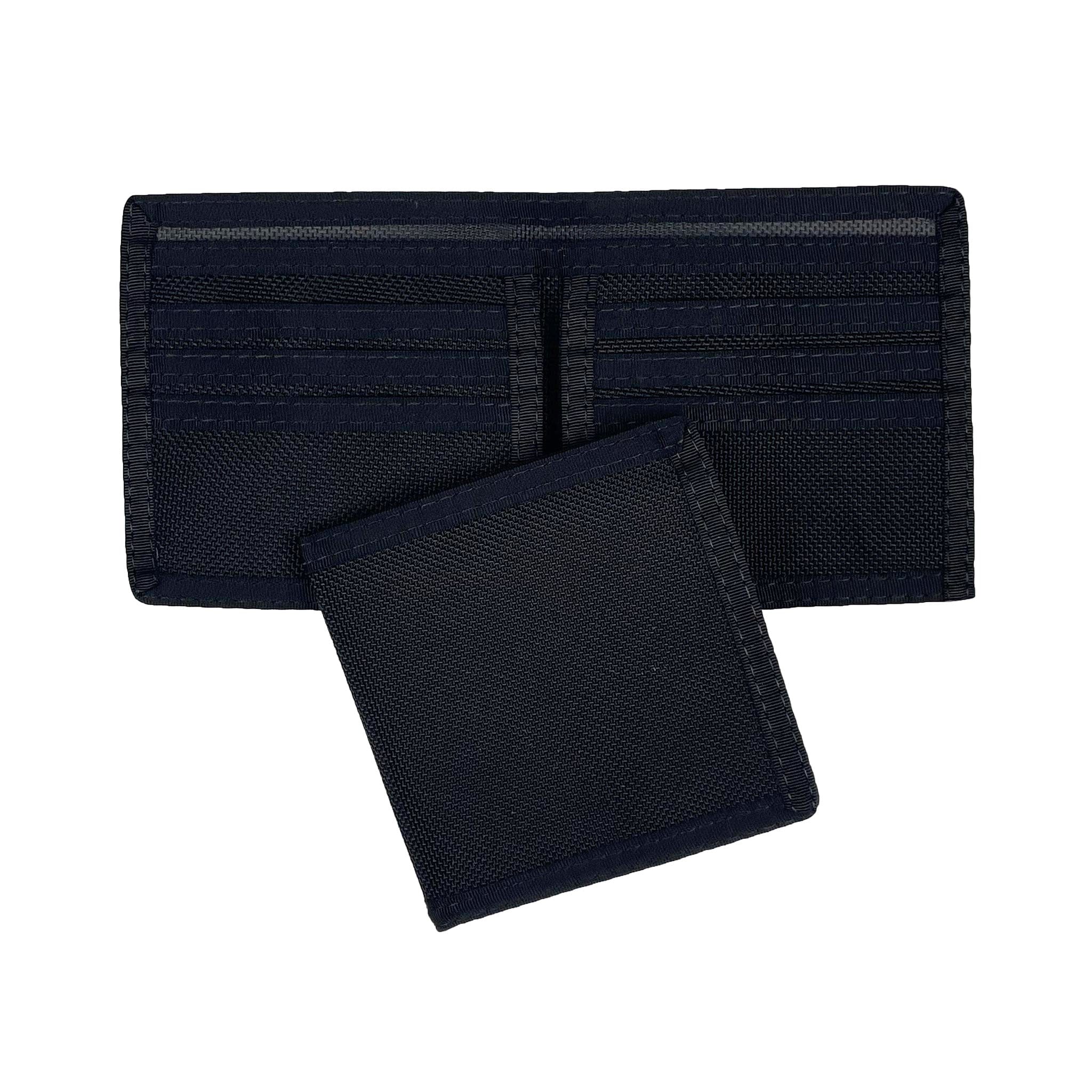 Nylon Hipster Wallet - Black Ballistic