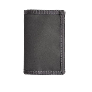 Classic Nylon Trifold Wallet - Granite