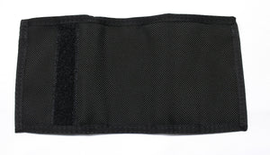 Ballistic Nylon Trifold Wallet - Black
