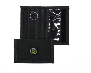 Nylon Front Pocket Wallet - Black