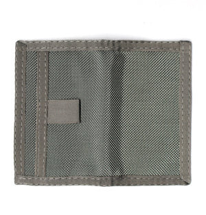 Ballistic Nylon Front Pocket Wallet - Grey