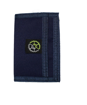Nylon Front Pocket Wallet - Navy