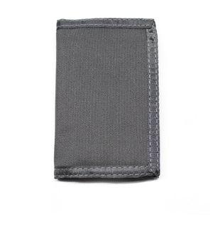 SlimFold Nylon Trifold Wallet - Grey