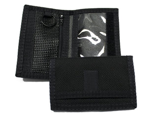 Ballistic Nylon Front Pocket Wallet - Black
